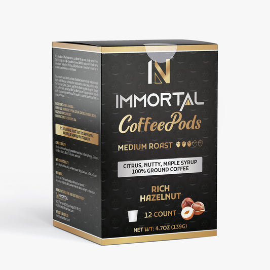Rich Hazelnut Coffee Pods (Medium Roast)