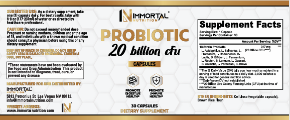 Probiotic 20 Billion